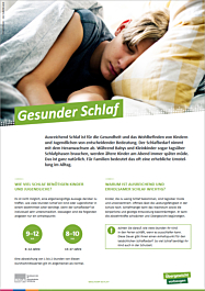 Themenblatt Schlaf Themenblatt Schlaf