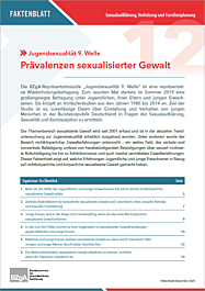 Faktenblatt 12 - Prävalenzen sexualisierte Gewalt Faktenblatt 12 - Prävalenzen sexualisierte Gewalt