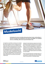 PDF Themenblatt: Muskelsucht PDF Themenblatt: Muskelsucht